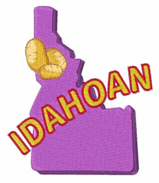 Picture of Idahoan Machine Embroidery Design