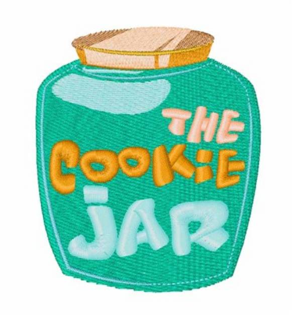 Picture of The Cookie Jar Machine Embroidery Design