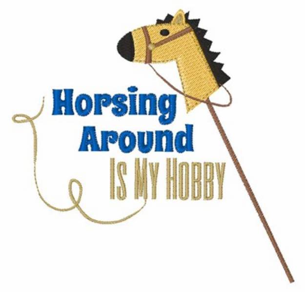 Picture of Horsing Around Machine Embroidery Design