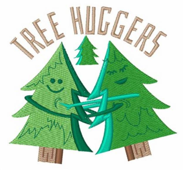 Picture of Tree Huggers Machine Embroidery Design