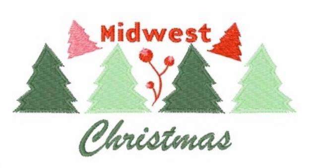 Picture of Midwest Christmas Machine Embroidery Design