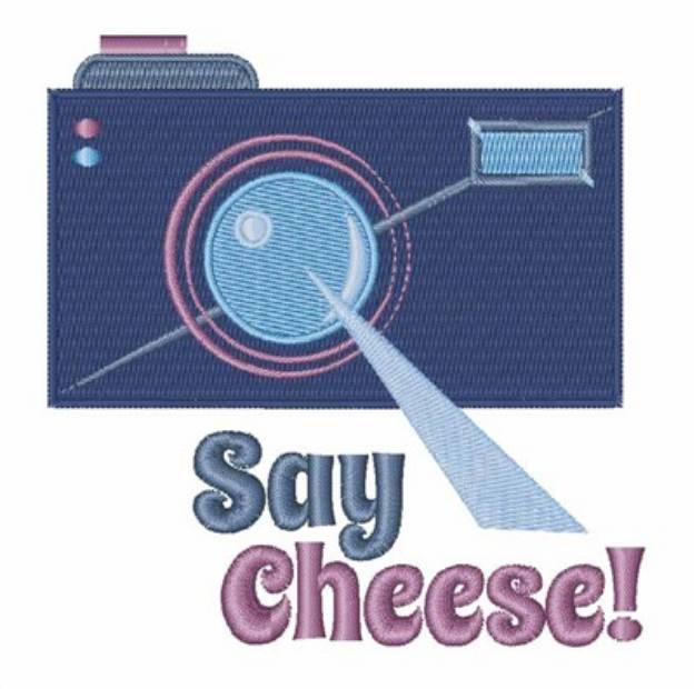 Picture of Say Cheese Machine Embroidery Design