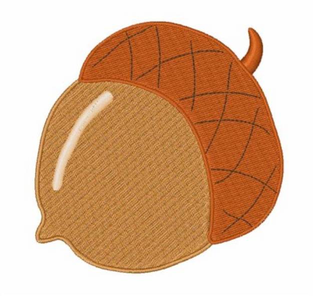 Picture of Acorn Machine Embroidery Design