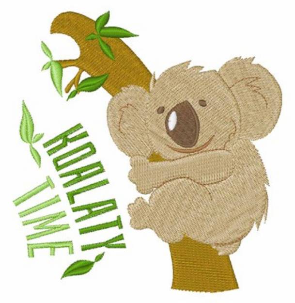 Picture of Koalaty Time Machine Embroidery Design