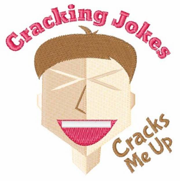 Picture of Cracking Jokes Machine Embroidery Design