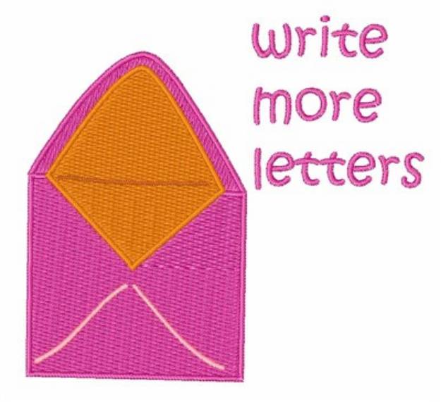 Picture of Write Letters Machine Embroidery Design