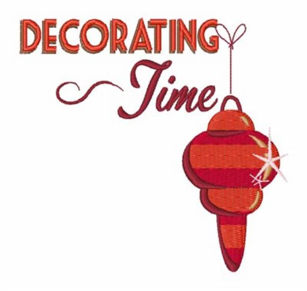 Picture of Decorating Time Machine Embroidery Design