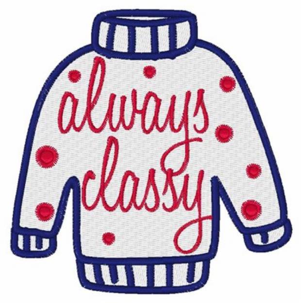 Picture of Always Classy Machine Embroidery Design