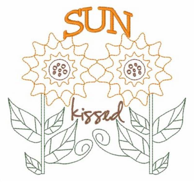 Picture of Sun Kissed Machine Embroidery Design