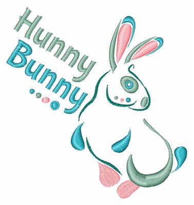 Hunny Bunny Machine Embroidery Design
