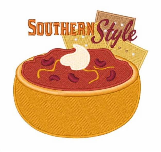 Picture of Southern Style Machine Embroidery Design