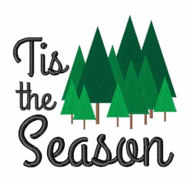 Picture of Tis The Season Machine Embroidery Design