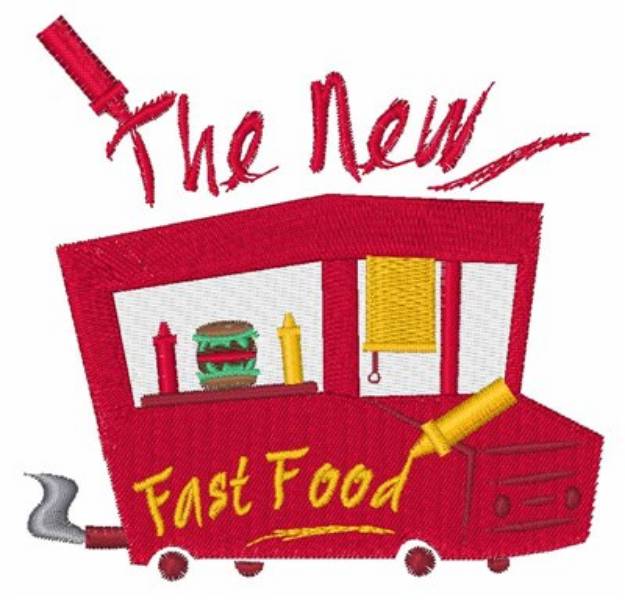 Picture of New Fast Food Machine Embroidery Design