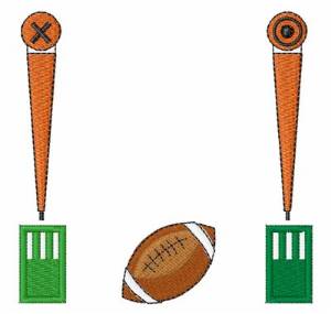 Picture of Football Downs Machine Embroidery Design
