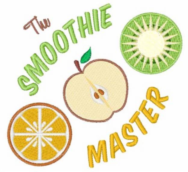 Picture of Smoothie Master Machine Embroidery Design