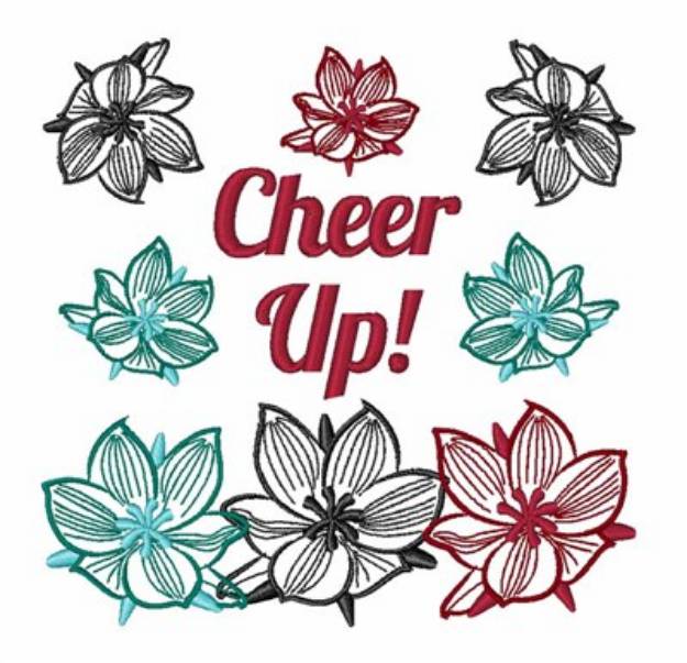 Picture of Cheer Up Machine Embroidery Design