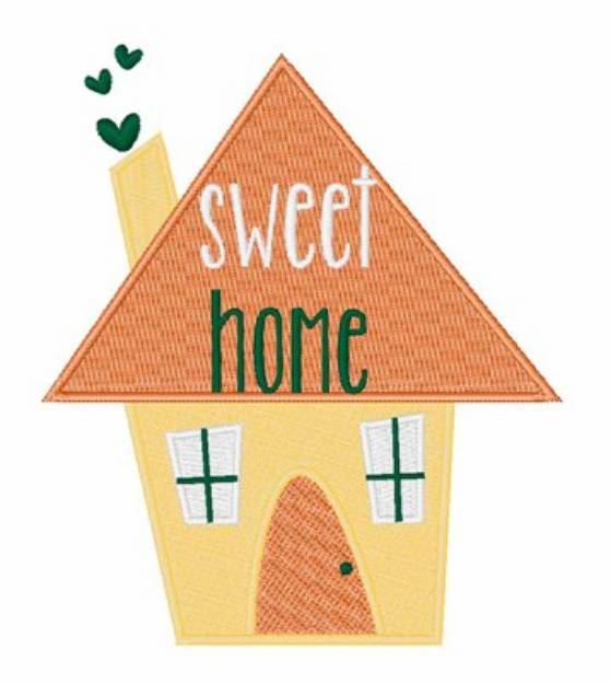 Picture of Sweet Home Machine Embroidery Design