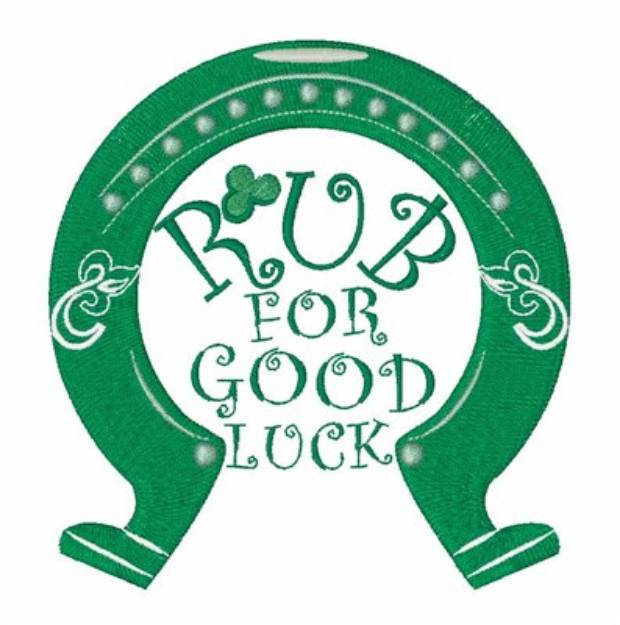 Picture of Rub For Good Luck Machine Embroidery Design