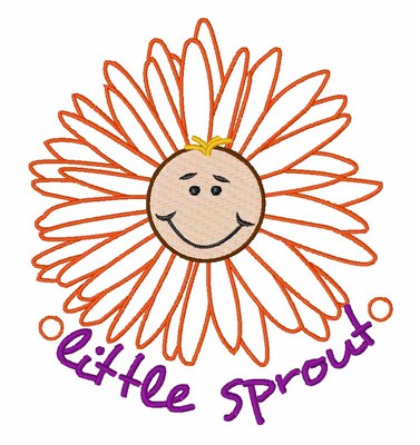 Little Sprout Machine Embroidery Design