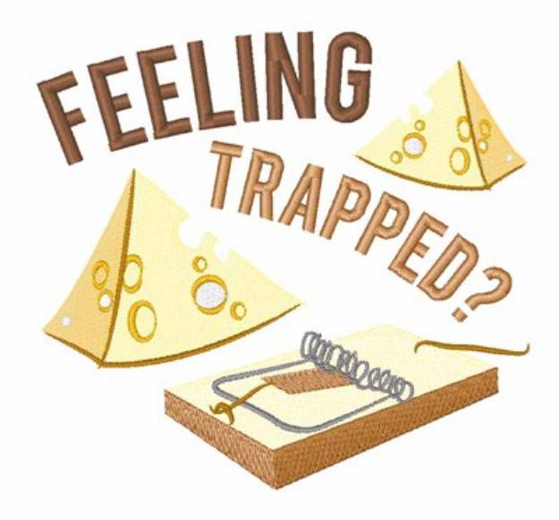 Picture of Feeling Trapped? Machine Embroidery Design