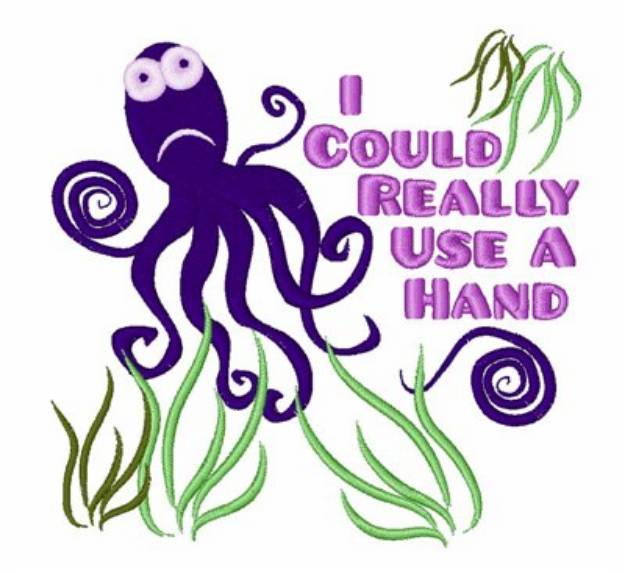 Picture of Octopuss Garden Machine Embroidery Design