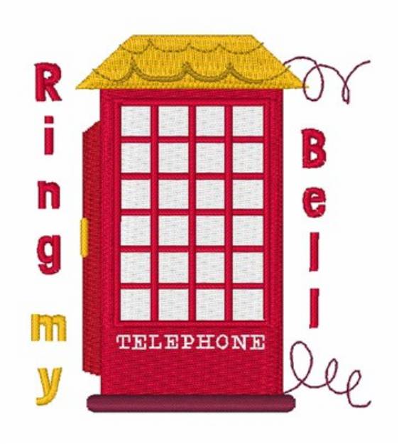 Picture of Ring My Bell Machine Embroidery Design