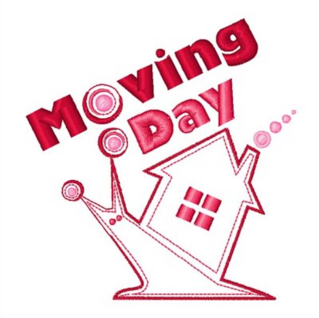 Picture of Moving Day Machine Embroidery Design