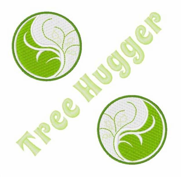 Picture of Tree Hugger Machine Embroidery Design