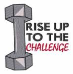 Picture of Rise To The Challenge Machine Embroidery Design