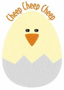 Picture of Cheep Cheep Cheep Machine Embroidery Design