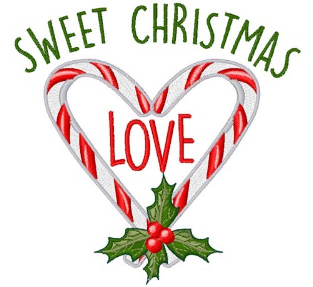 Picture of Sweet Christmas Machine Embroidery Design