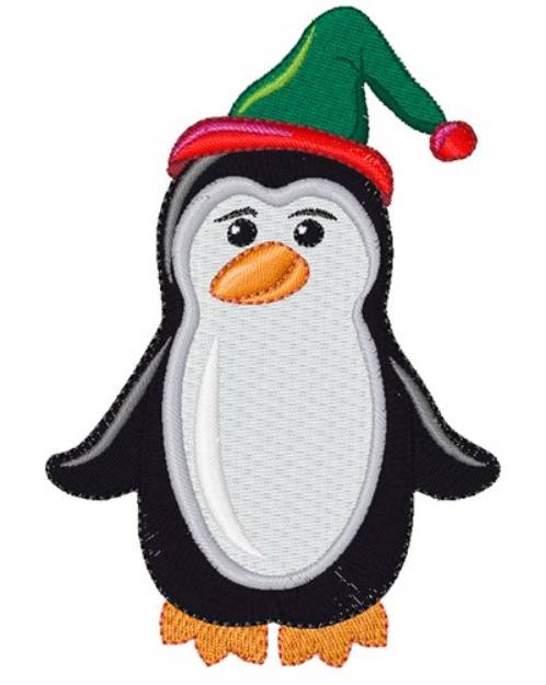 Picture of Holiday Penguin Machine Embroidery Design