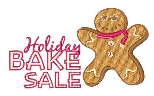 Picture of Bake Sale Machine Embroidery Design