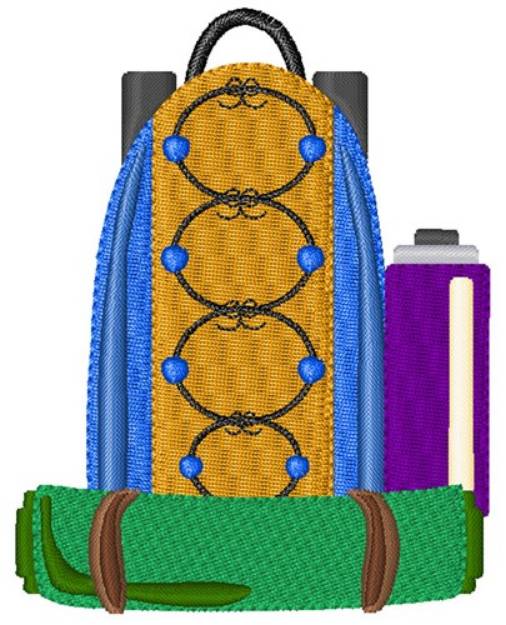 Picture of Backpack Machine Embroidery Design