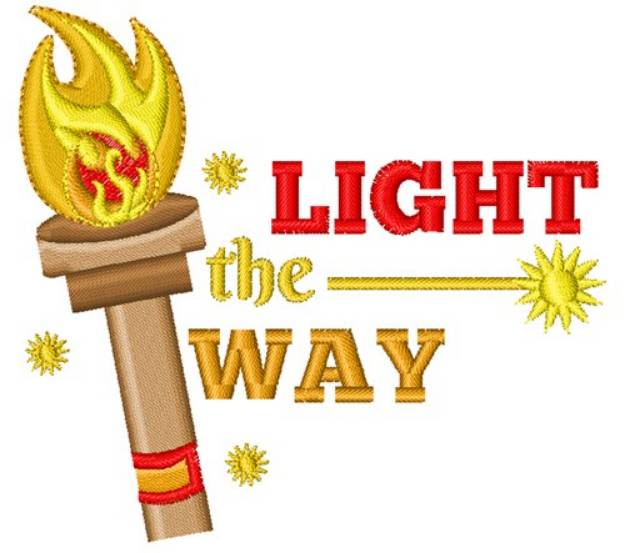 Picture of Light The Way Machine Embroidery Design