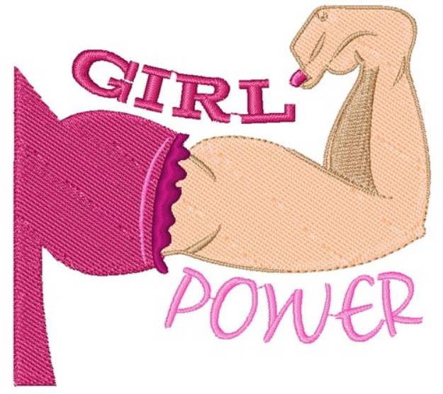 Picture of Girl Power Machine Embroidery Design