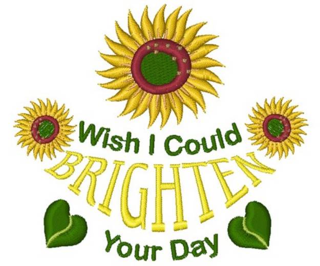 Picture of Brighten Your Day Machine Embroidery Design