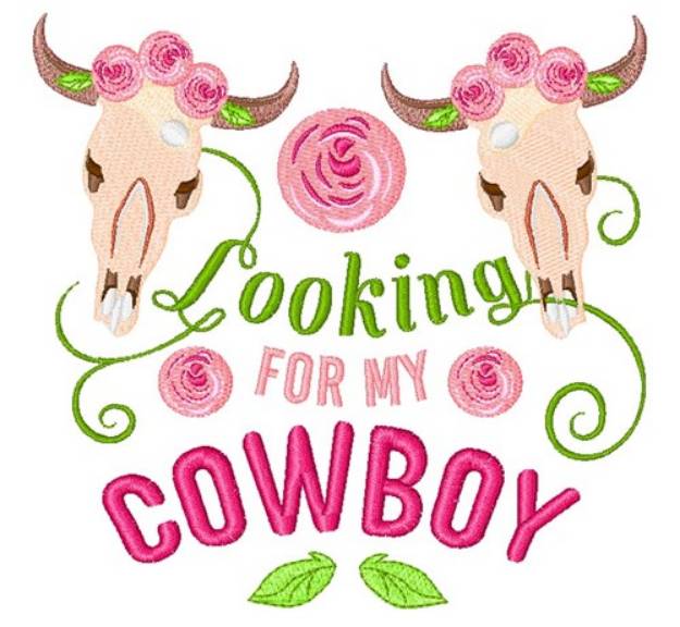 Picture of My Cowboy Machine Embroidery Design