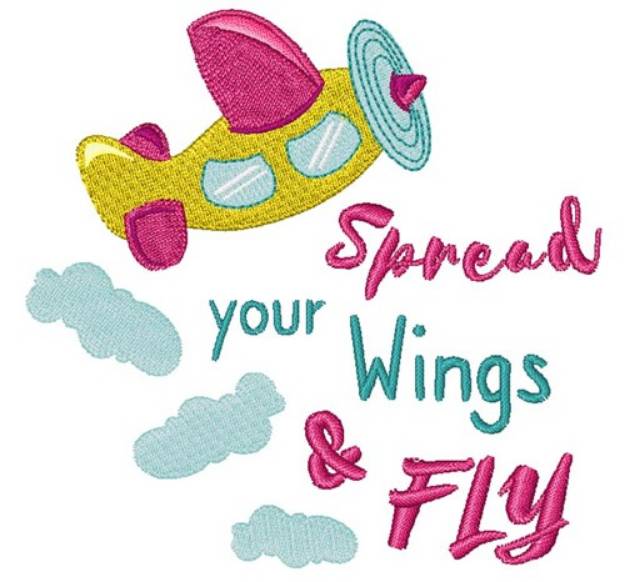 Picture of Spread Your Wings Machine Embroidery Design