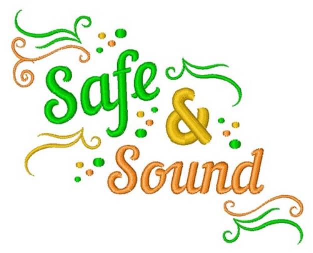 Picture of Safe & Sound Machine Embroidery Design