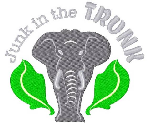 Picture of Junk In The Trunk Machine Embroidery Design