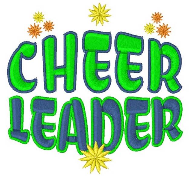 Picture of Cheer Leader Machine Embroidery Design