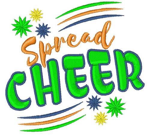 Spread Cheer Machine Embroidery Design