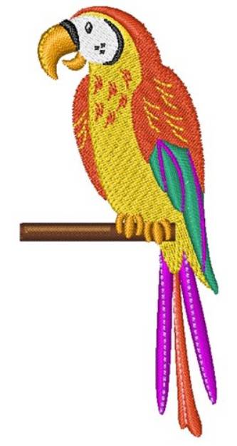 Picture of Parrot Machine Embroidery Design