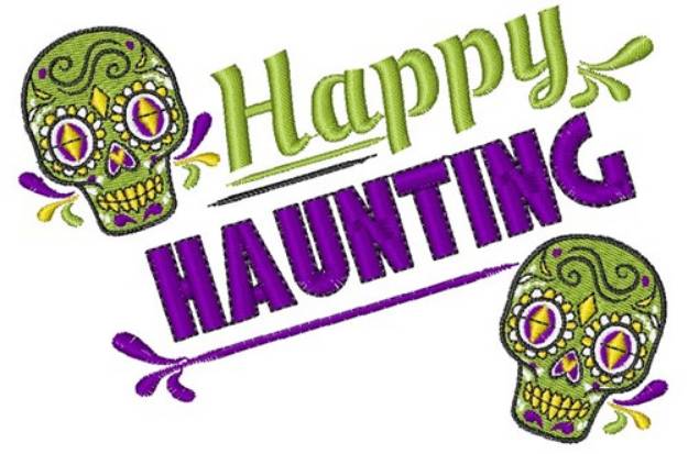 Picture of Happy Haunting Machine Embroidery Design