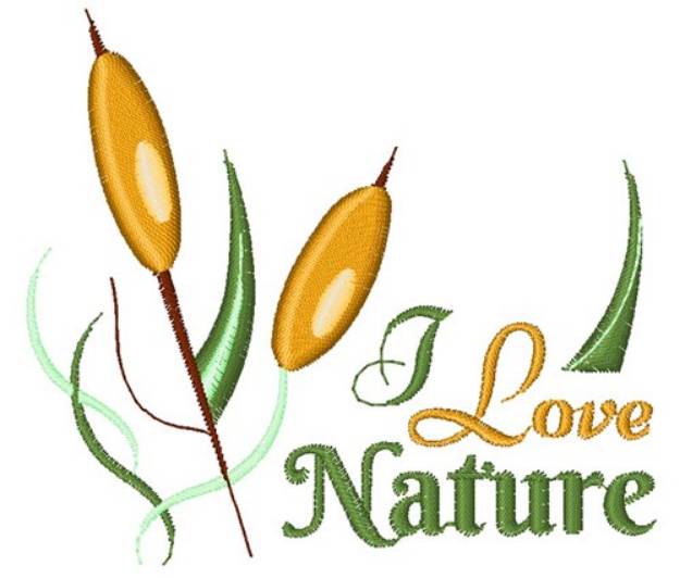 Picture of I Love Nature Machine Embroidery Design