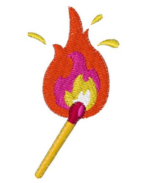 Picture of Flame Base Machine Embroidery Design