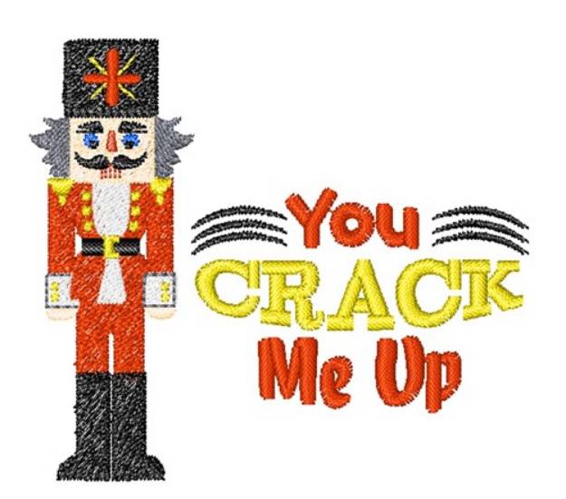 Picture of Nutcracker You Crack Me Up Machine Embroidery Design