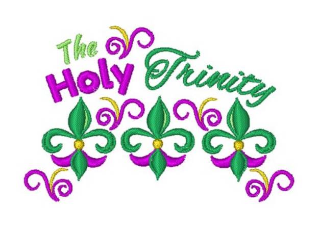 Picture of The Holy Trinity Machine Embroidery Design