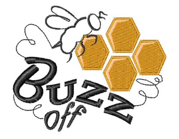 Picture of Buzz Off Machine Embroidery Design